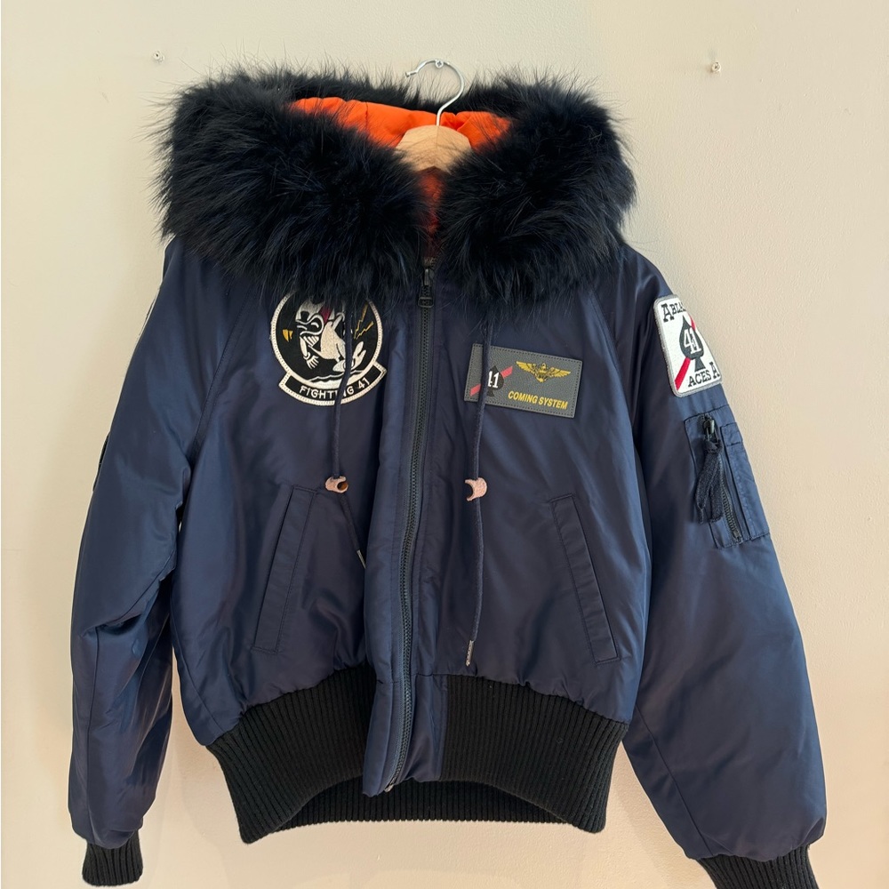 down bomber jacket